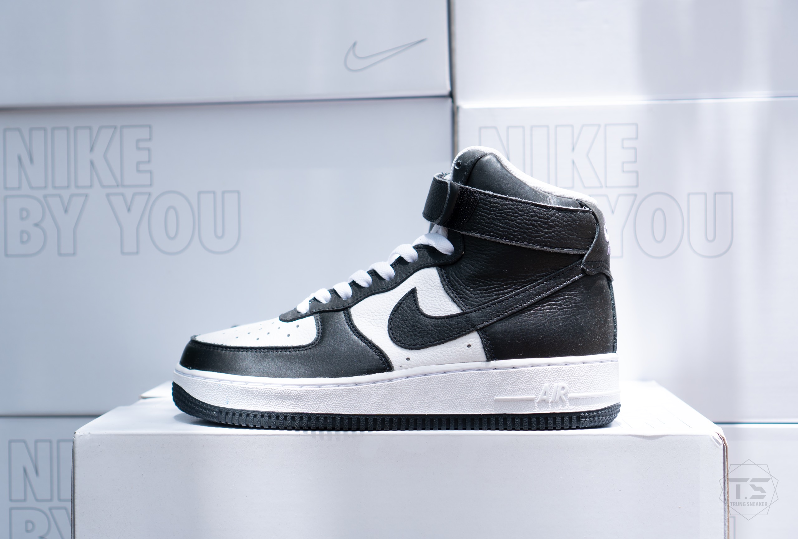 Giày Nike Air Force 1 Id High Panda Dn4161-991 - Trung Sneaker - Giày Chính  Hãng