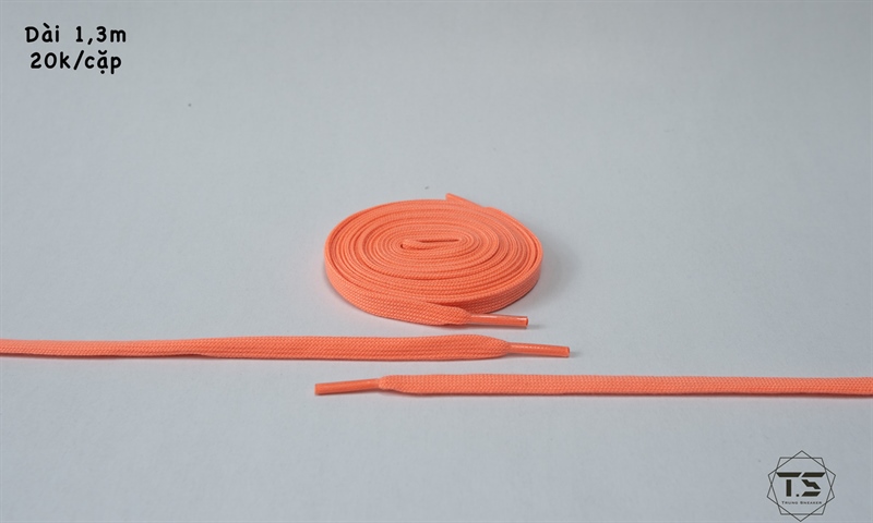 Dây giày cam neon chính hãng Dây giày cam neon chính hãng