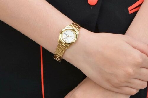 Đồng hồ Nữ Citizen Quart Gold EQ0562-54A 25mm