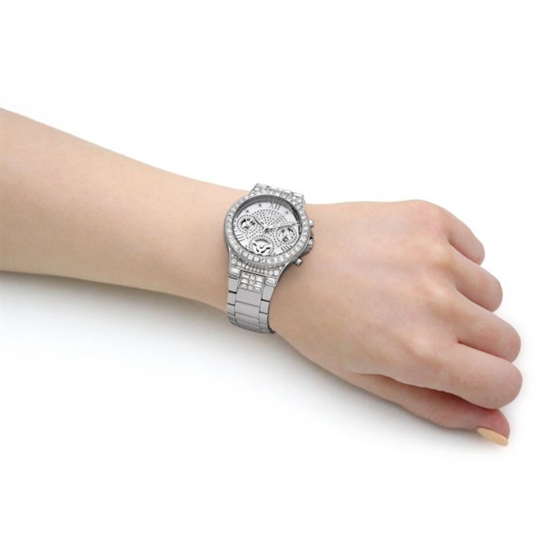 Đồng hồ Nữ Guess Silver Diamond 36mm GW0320L1