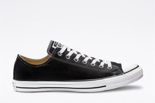 Giày Converse Classic Leather Black White (N+) 132174C - 39