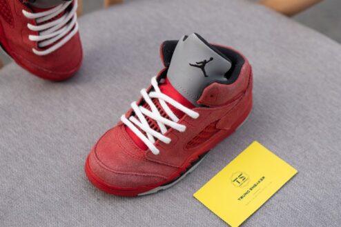 Giày Jordan 5 Red Suede (I) - 440890-602