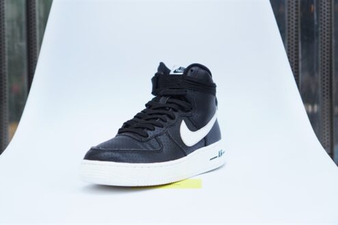 Giày Nike Air Force 1 High Black White (X) 653998-010