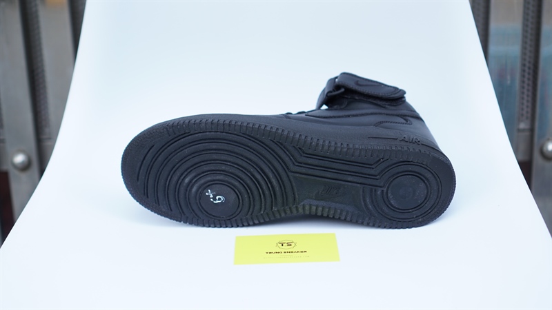Giày Nike Air Force 1 Mid 'Black' (6+) 315123-001