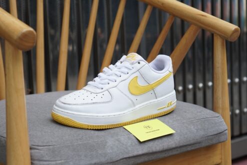 Giày Nike Air Force 1 White Yellow (6) 314192-174