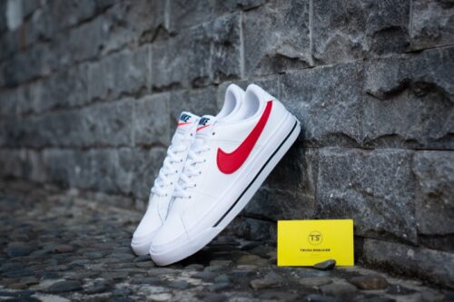 Giày Nike Court Legacy White Red CU4150-105