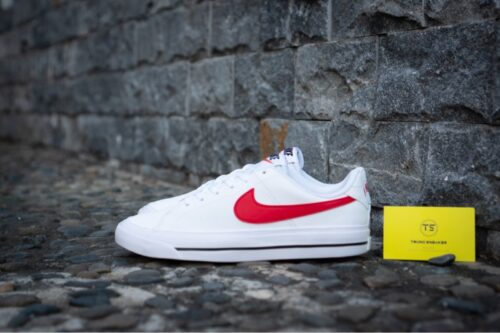 Giày Nike Court Legacy White Red DA5380-105 - 40