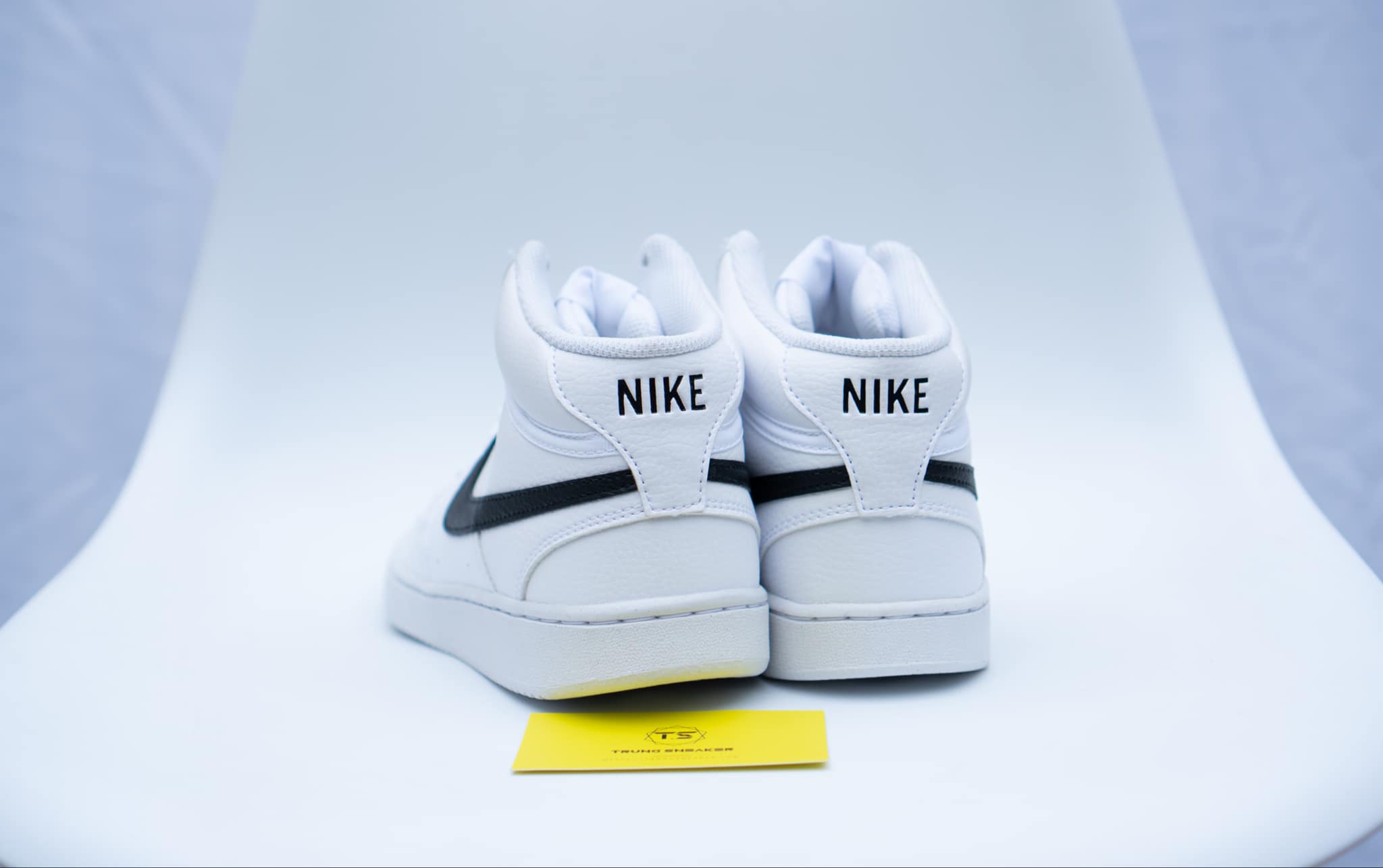 Giày Nike Court Vision Mid White Black DN3577-101