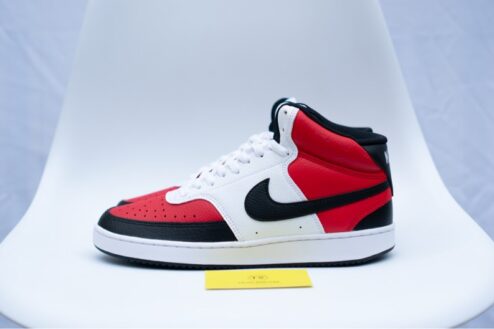 Giày Nike Court Vision Mid White Red Black DM1186-600