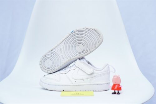 Giày trẻ em Nike Court Borough White (I) BQ5451-100