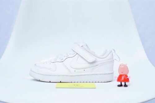 Giày trẻ em Nike Court Borough White (I) BQ5451-100 - 29.5