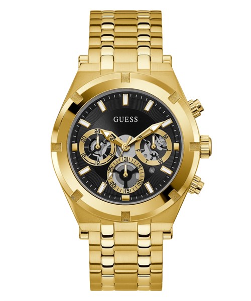 Đồng hồ Nam Guess Gold Black GW0260G2 44mm