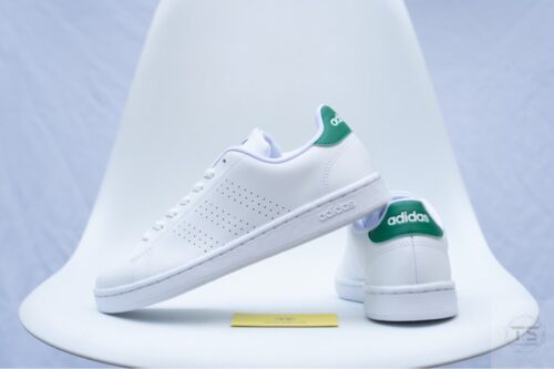 Giày adidas advantage White Green GZ5300