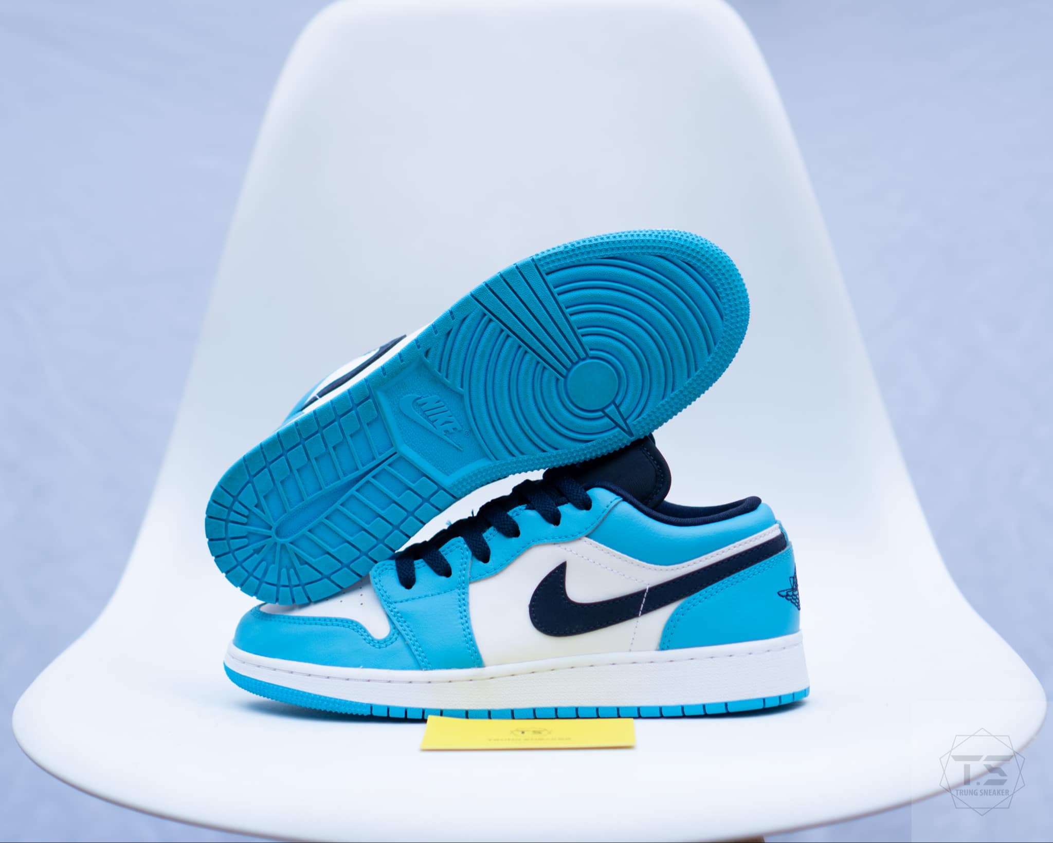 Giày Air Jordan 1 Low UNC 2021 553560-144 2hand