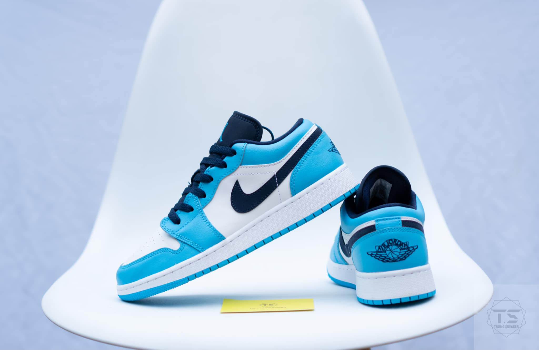 Giày Air Jordan 1 Low UNC 2021 553560-144 2hand