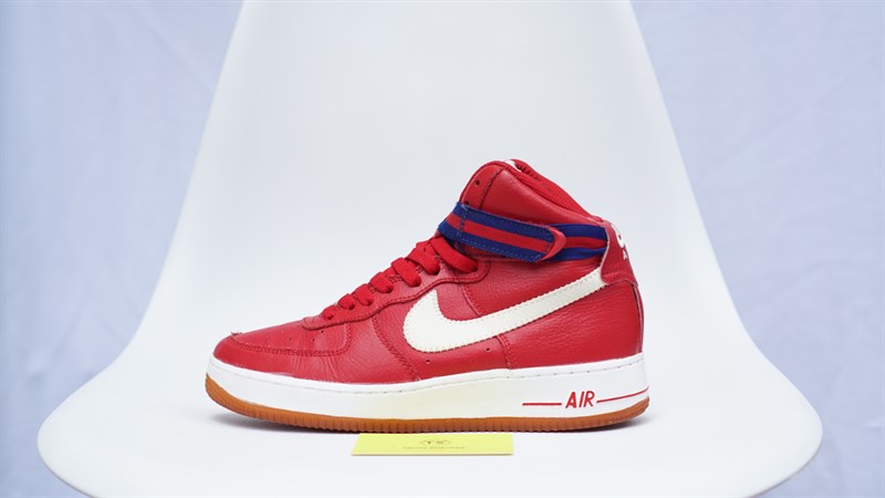 Giày Nike Air Force 1 High Gym Red Gum (6) 653998-605
