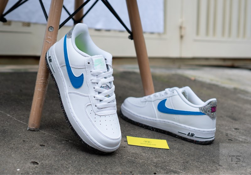 Giày Nike Air Force 1 Low White Blue DR3098-100