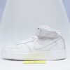 Giày Nike Air Force 1 Mid White (6+) 315123-111