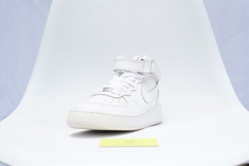 Giày Nike Air Force 1 Mid White (7) 314195-113