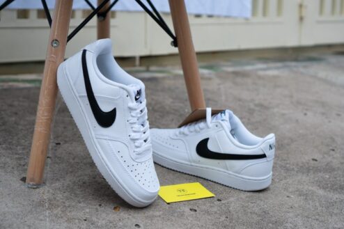 Giày Nike Court Vision Low White Black DH2987-101