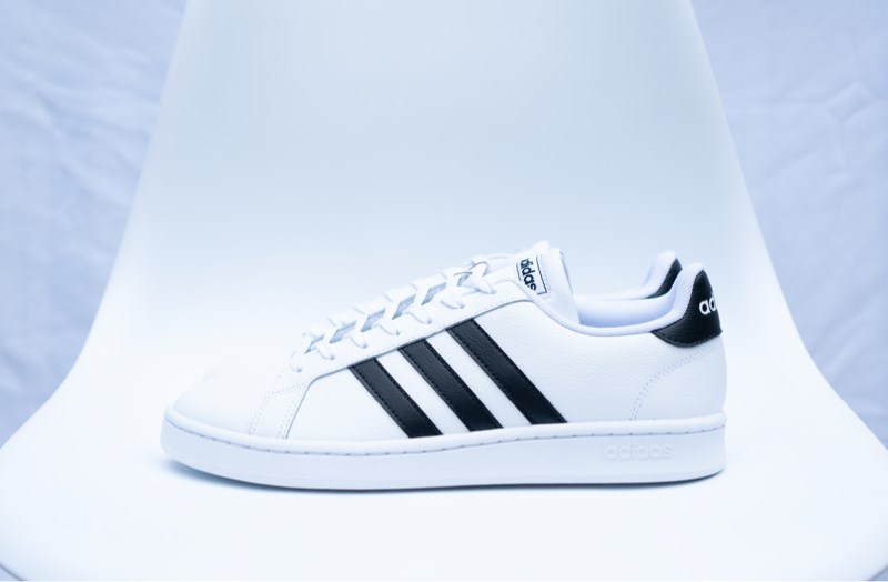 Giày adidas Grand Court White Black EF0103