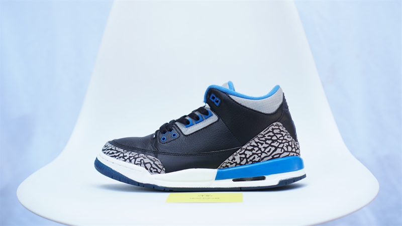 Giày Jordan 3 Retro Sport Blue (M) 398614-007 - 40