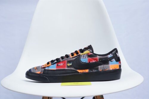 Giày Nike Blazer Low 'Patchwork Sort' CI9888-001 Used - 45.5