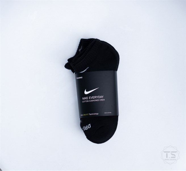 Vớ Nike Drifit Low Đen