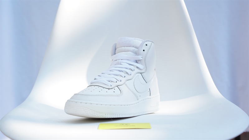 Giày Nike Air Force 1 High White (6+) 653998-100