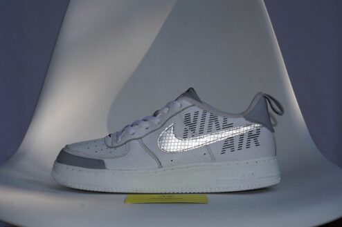 Giày Nike Air Force 1 Low White Grey BQ5484-100 Used