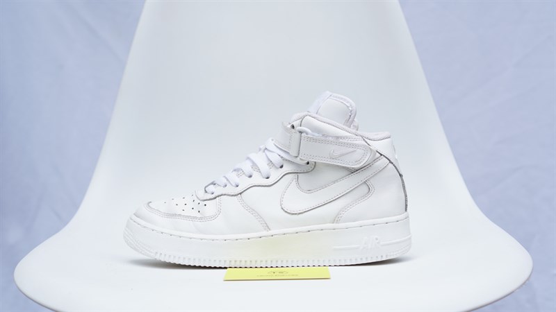 Giày Nike Air Force 1 Mid White (7) 314195-113 - Trung Sneaker - Giày Chính  Hãng