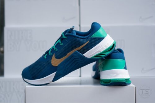 Giày tập luyện Nike Metcon 7 iD Blue Gold DJ7031-991
