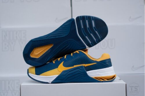 Giày tập luyện Nike Metcon 7 iD Blue Yellow DJ7031-991