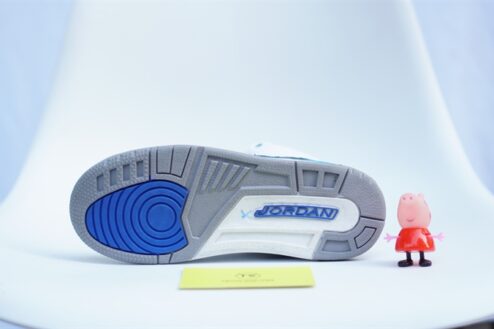 Giày trẻ em Jordan 3 Racer Blue 429487-145 Used