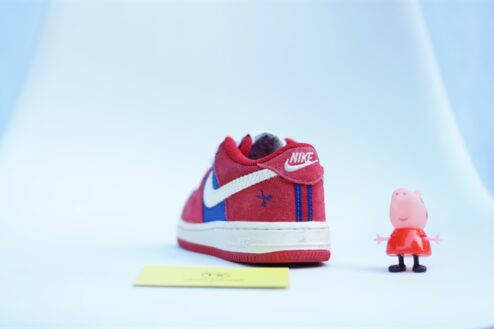 Giày trẻ em Nike Air Force 1 Red 596730-605 Used