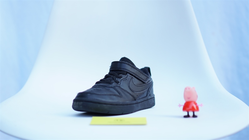 Giày trẻ em Nike Court Borough Black BQ5451-001 Used
