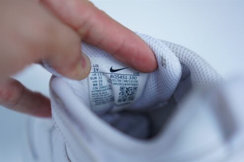Giày trẻ em Nike Court Borough White BQ5451-100 Used