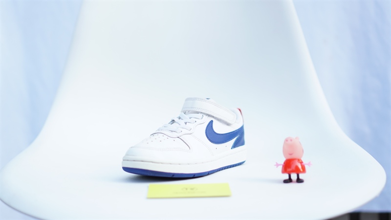 Giày trẻ em Nike Court Borough White BQ5451-113 Used