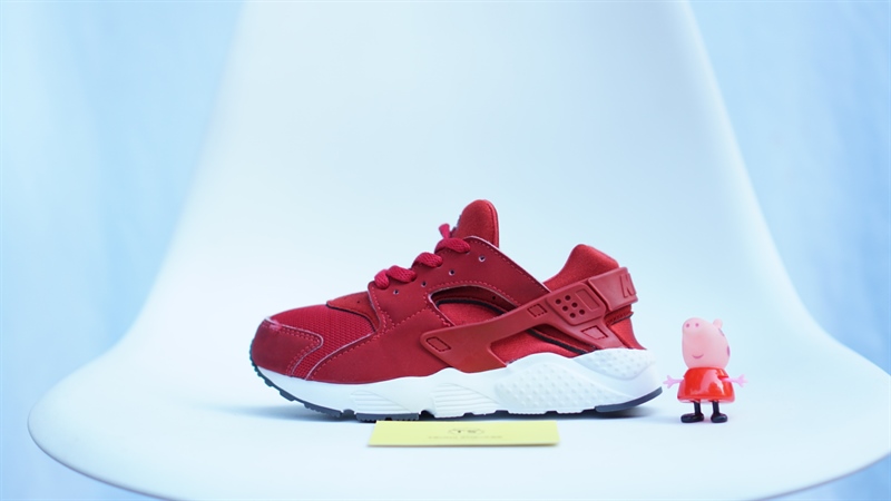 Giày trẻ em Nike Huarache White Red Used - 31.5