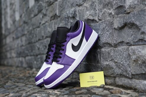 Giày Jordan 1 Court Purple White 553558-500 - 44