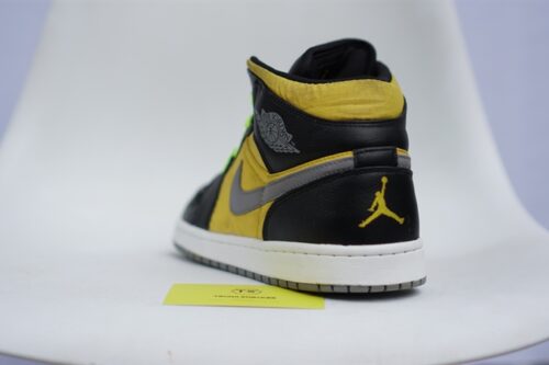 Giày Jordan 1 Phat Mid Black Yellow 364770-050 2hand