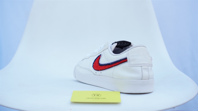 Giày Nike Blazer Low 3D White Blue Red AV6964-100 2hand