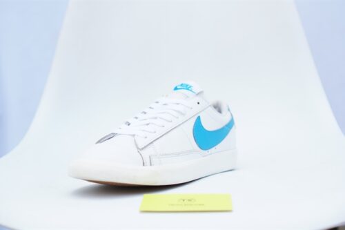 Giày Nike Blazer Low White Blue CI6377-104 2hand