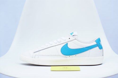 Giày Nike Blazer Low White Blue CI6377-104 2hand - 41
