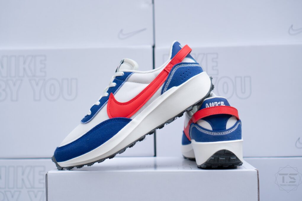 Giày Nike Waffle Debut Swoosh 'Blue' DV0527-001 Giày Nike Waffle Debut Swoosh 'Blue' DV0527-001