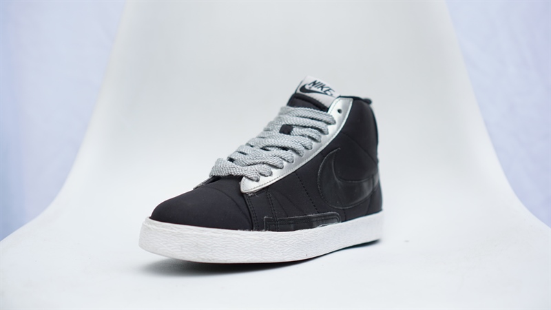 Giày Nike Blazer High 'Black Silver' 315877-008 2hand