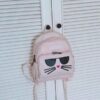 Túi Karl LargeFeld Paris Cat logo Pink