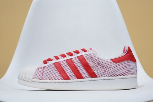Giày Adidas Superstar Adicolor White Red S76502 2hand - 42