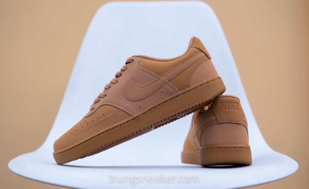 Giày Nike Court Vision low 'Wheat' CD5463-200