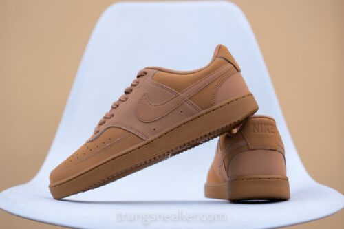 Giày Nike Court Vision low 'Wheat' CD5463-200
